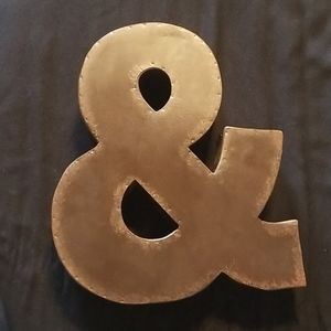 ⭐ 4 / $20 ⭐Big Metal Ampersand